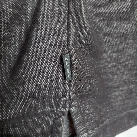 Calvin Klein - Men's Polo Shirt - Black - L - Picture 2 of 3